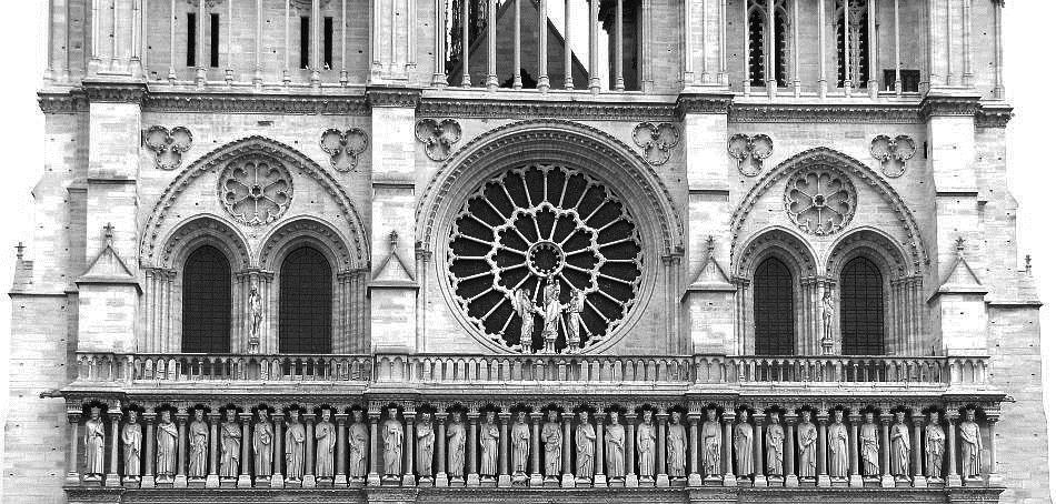 Catedral de Notre-Dame de París, fachada