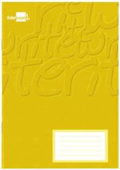 Libreta escolar grapada Write Tapa de 250 g/m² fabricada en cartoncillo impreso y plastificado brillo con relieve.