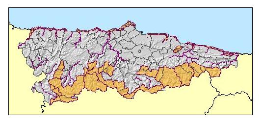 Programa de Desarrollo Rural del Principado de Asturias 2007-2013 Lugares de Importancia Comunitaria La Directiva Hábitats, identifica un gran número de taxones y hábitats considerados de interés