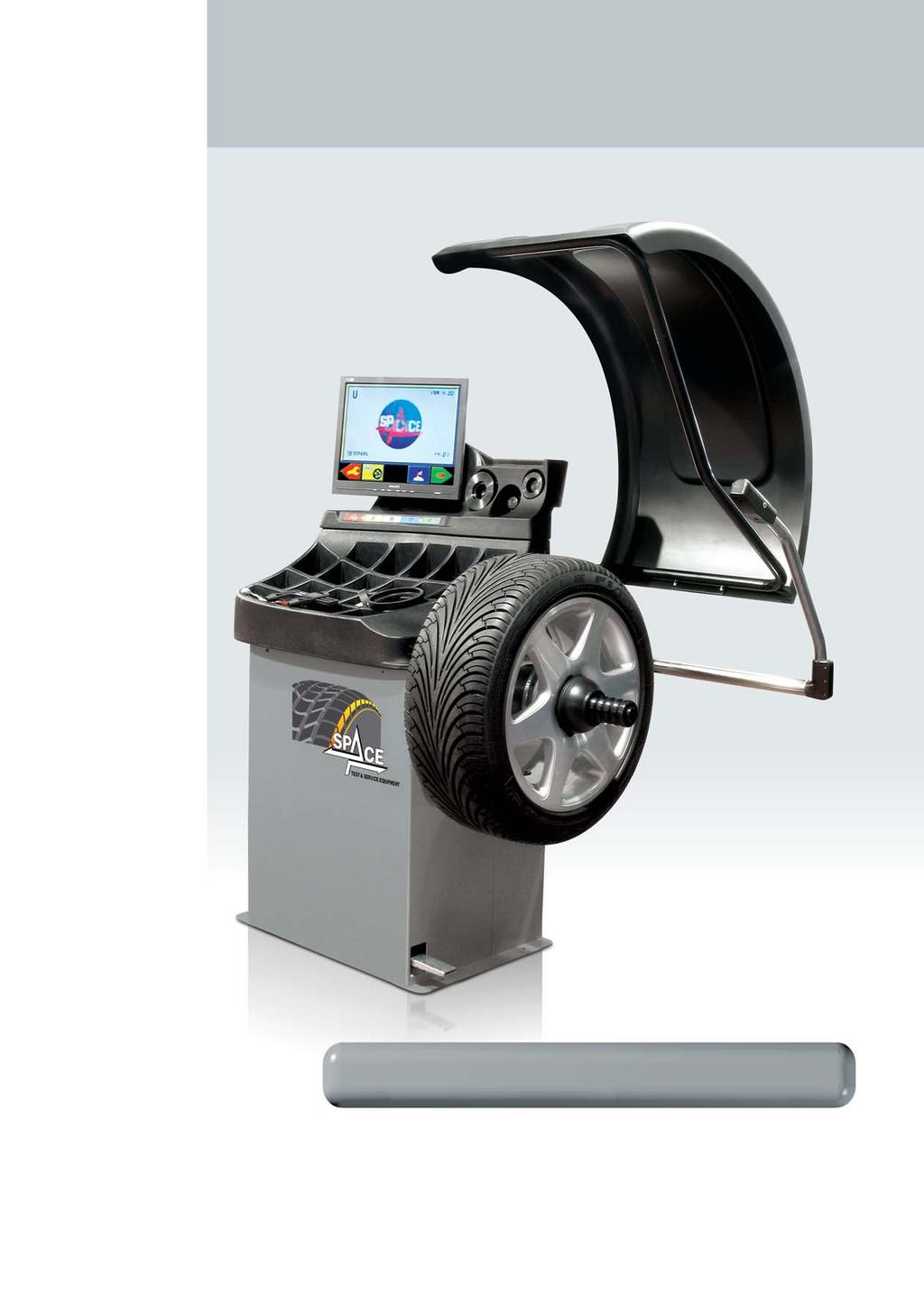ER280 SERIES Equilibratrici con comandi logici interattivi Wheel balancers with