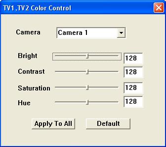 6-4. Configuración 6-4-1. General Formato de Vídeo: Escoger modo NTSC o PAL. USE: Permitir o negar OSD.