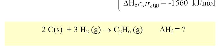 Ley de Hess ΔH en una reacción química es constante con independencia de que la reacción se produzca en una o más etapas. Recuerda que H es función de estado.