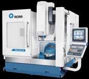 Planta 16 LÍNEA ROMI DCM 620 ROMI DCM 620-5F ROMI DCM 620-5X Alta tecnología para geometrías simples y complejas, mejor estrategia de mecanizado y mayor productividad.
