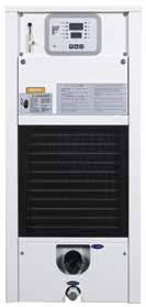 El sistema de refrigeración posee una unidad de refrigeración (intercambiador de calor aire-fluido), que provee la circulación del líquido de refrigeración en la
