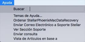 Ordenar StellarPhoenixMacDataRecovery Use esta opción para comprar Stellar Phoenix Mac Data Recovery software.