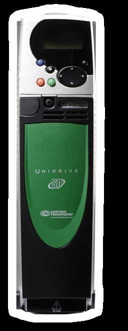 Producto sustituido Unidrive M Características Unidrive SP Unidrive M00 Conjunto de características simplificado con la incorporación de control de motores de imán permanente sin sensores.