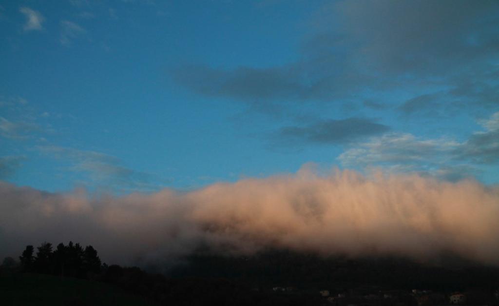 Fig. 51 Stratus (St) Nube cascada (Upslope fog) CL = 6 Oviedo, 25 enero 2016 a 17.36 UTC. Marta González La fig.