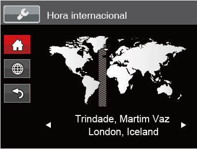 Archivo y Software Hora internacional La configuración de zona es una función que resulta útil si viaja al extranjero.