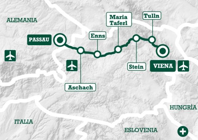 Ruta del Danubio en bici: Linz-Viena - Especial Familias Cod.