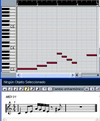 c-.partitura TEMPO - Cifra de Compas - El Counter, en los secuenciadores MIDI, determinan la ubicación de los eventos o mensajes MIDI en relación al tiempo musical.