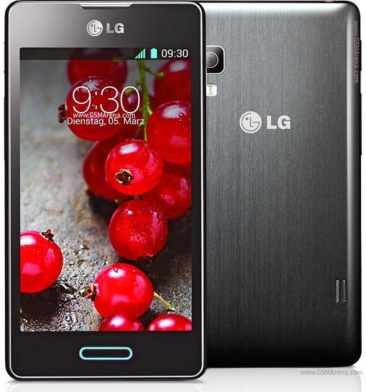 LG L5 E450 Android 4.1.2 Jelly Bean Cámara de 5.0 megapixeles con flash Pantalla IPS LCD de 4.