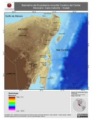 Conocimiento del Ecosistema Arrecifal Coralino del Caribe mexicano. Acceso a los productos en Conabio: Geoportal MARES MEXICANOS - CONABIO http://www.biodiversidad.gob.