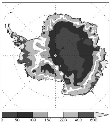 Occidental y cordón montañoso antártico o montes transantárticos. (Fig.