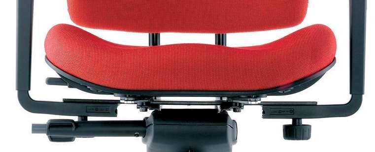 Características del asiento (Guía técnica PVD s) El objetivo de estos asientos es conseguir que no se alcancen sobrepresiones en el glúteo y que la espalda está lo más posible en contacto con el