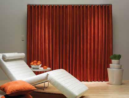 RIELES RECTOS Las cortinas añaden un toque sofisticado y elegante a su decoración.