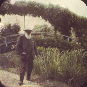 25 Claude Monet 26 Claude Monet Nació en París el 14 de noviembre de 1840. Hacia 1859 Monet había decidido firmemente comenzar su carrera de artista para lo que pasaba largas temporadas en París.