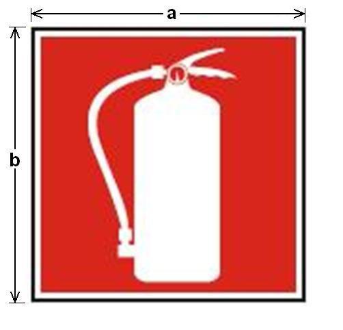 PERUANA 21 de 41 NOTA: Es permitida la utilización de otras señales y carteles en los pasadizos y pisos que faciliten la ubicación de los extintores, con los colores rojo y blanco (Véase NTP 399.