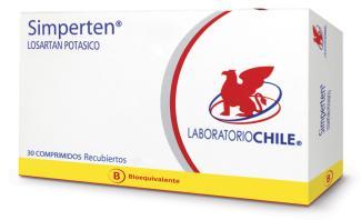 Bioequivalente Genérico: Losartán, Laboratorio Chile, 20 mg, 30 Comp. Recubiertos Máximo ahorro posible: $13.