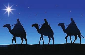 Recepción de los Reyes Magos a todos los niños y niñas y entrega de caramelos en la
