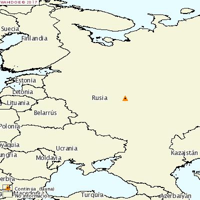 Mapa OIE foco Rusia 13 enero 2017 El 20 de enero de 2017 Rusia comunicó a la OIE un foco en el oblast de Rostov, en una