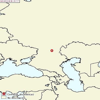 Mapa OIE foco Rusia 16 junio 2017 El 30 de junio de 2017 Rusia declaró a la OIE 2 focos en el oblast de Vladimir, en dos explotaciones de traspatio con un censo de 121 y