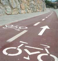 Red de vías ciclistas: Gipuzkoako Bidegorriak Eje 3: Recursos energéticos y acceso a servicios de transporte La Red Básica de Vías Ciclistas de Gipuzkoa es la red de infraestructuras para el