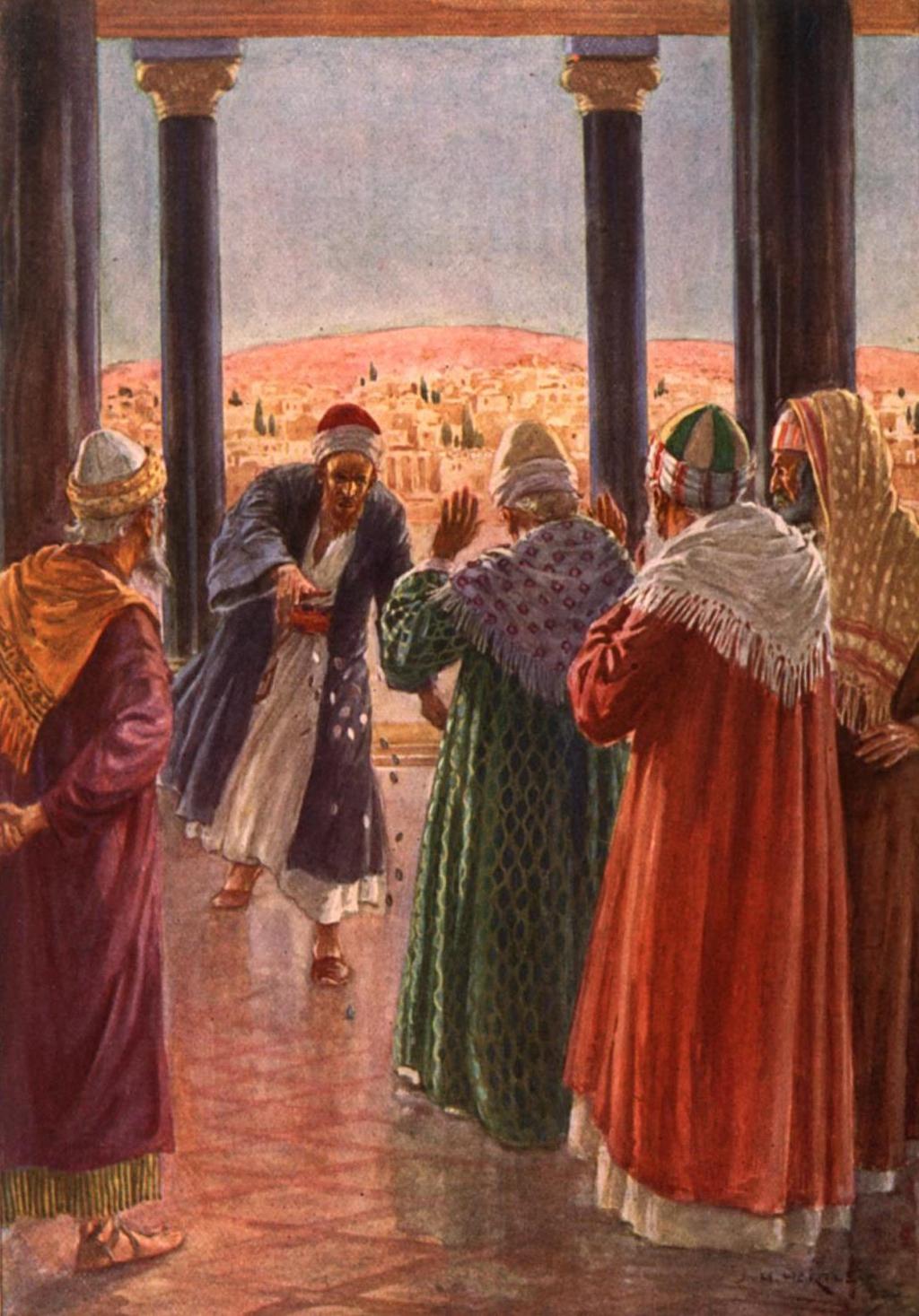 Judas, viendo que era condenado, devolvió