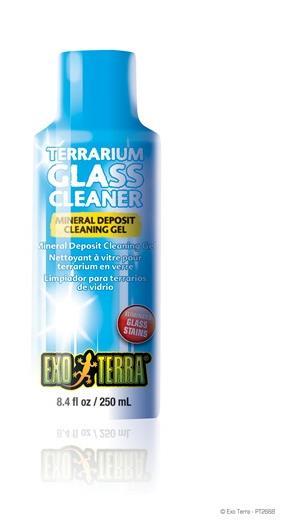 Terrarium Glass Cleaner Gel de Limpieza PT2668 Elimina las manchas en cristales Rápida y eficientemente elimina depósitos de varios minerales