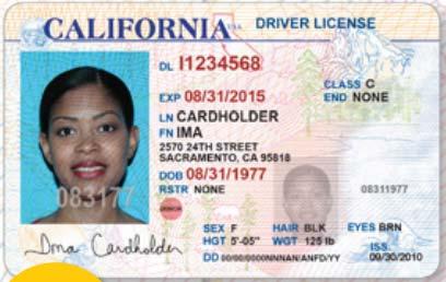 La dirección de la licencia de conductor no tiene que coincidir necesariamente con la del