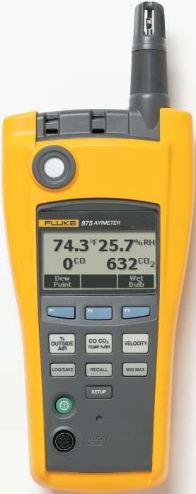 975 AirMeter TM Instrumento combinado de medida para el análisis completo de la calidad del aire.