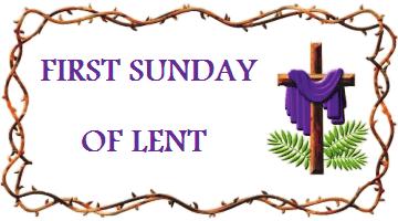 First Sunday of Lent February 22, 2015 Message from Our Pastor Mass Intentions My Dear Family of Our Lady of Lourdes, Thank you again for a beautiful Feast Day!