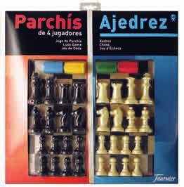 43760 Juego Ajedrez - Damas Contiene: tablero, fichas de ajedrez,