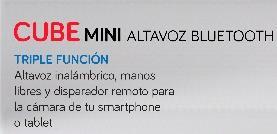 Altavoces Altavoces TACENS ANIMA 2.0 8W (AS1) 7 Mini Altavoces Unyka Bluetooth BL3 Blanco (50528 18 Altavoces WOXTER Microbeat 30 Bluetooth (BT26-001) 37 Altavoces APPROX Multimedia 2.