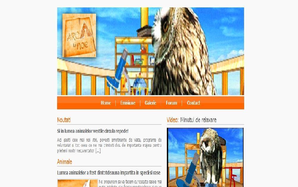 ARCA LUI NOE (Arca de Noé) en Internet El proyecto Arca de Noé es una herramienta educativa basada en dos medios: la televisión y el Internet.