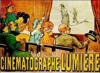 cinematógrafo de los hermanos Lumière, y las películas se comenzaron a comercializar a escala internacional. Películas de una bobina.