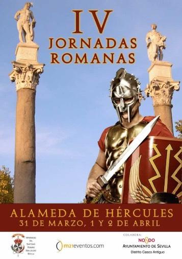 Agenda IV Jornadas Romanas Del 31/03/2017 al 2/04/2017 La Alameda de Hércules acogerá las IV Jornadas Romanas en las que se realizarán actividades relacionadas con la temática.