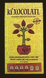 00 Semiamargo 72% cacao criollo azúcar y vainilla 80 g (Ki
