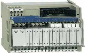 de común entre puntos de conexión en entrada las entradas y las salidas las entradas y las salidas 7 TELE Conectores HE0-0 contactos No Tornillos Base