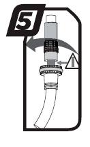 Tenga en cuenta que al colocar la bomba de amortiguador en la válvula, parte del aire pasara al latiguillo y al manómetro por lo que tendrá que ajustar la presión