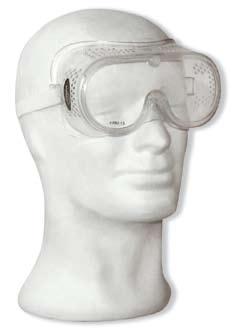 Protección cabeza Protección ocular 1GAF10 GAFAS DE SEGURIDAD VISITADOR Gafas de policarbonato. Patilla perforada para uso de cordón de sujección.