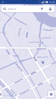 9 Google Maps... 9.1 Obtener mi ubicación 9.1.1 Selección de un origen de datos para decidir Mi ubicación Toque la tecla Menú desde la pantalla de Inicio, luego toque Ajustes\ Servicios de ubicación.