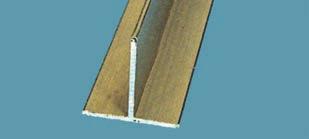 Perfil T para panel deslizante 3 mt 25 mm 25 mm