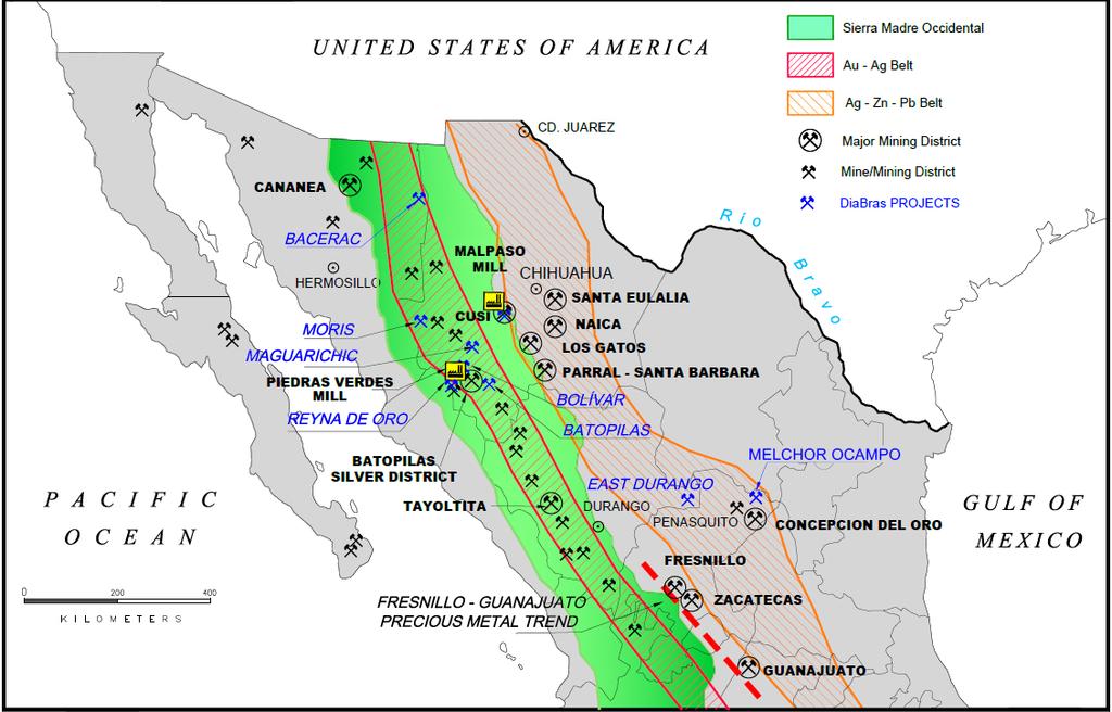 Existe potencial razonable para expandir la zona Santa Rosa de Lima a profundidad y a lo largo de la veta hacia el Nor Oeste y Sur Este ya que estas áreas nunca han sido perforadas para muestreo.