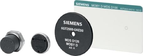 MOBY D MOBY D Transpondedores Siemens AG 011 Transpondedores Características Página Los transpondedores pueden utilizarse con los siguientes sistemas RFID: SIMATIC RF00 SIMATIC RF300 (en el modo de