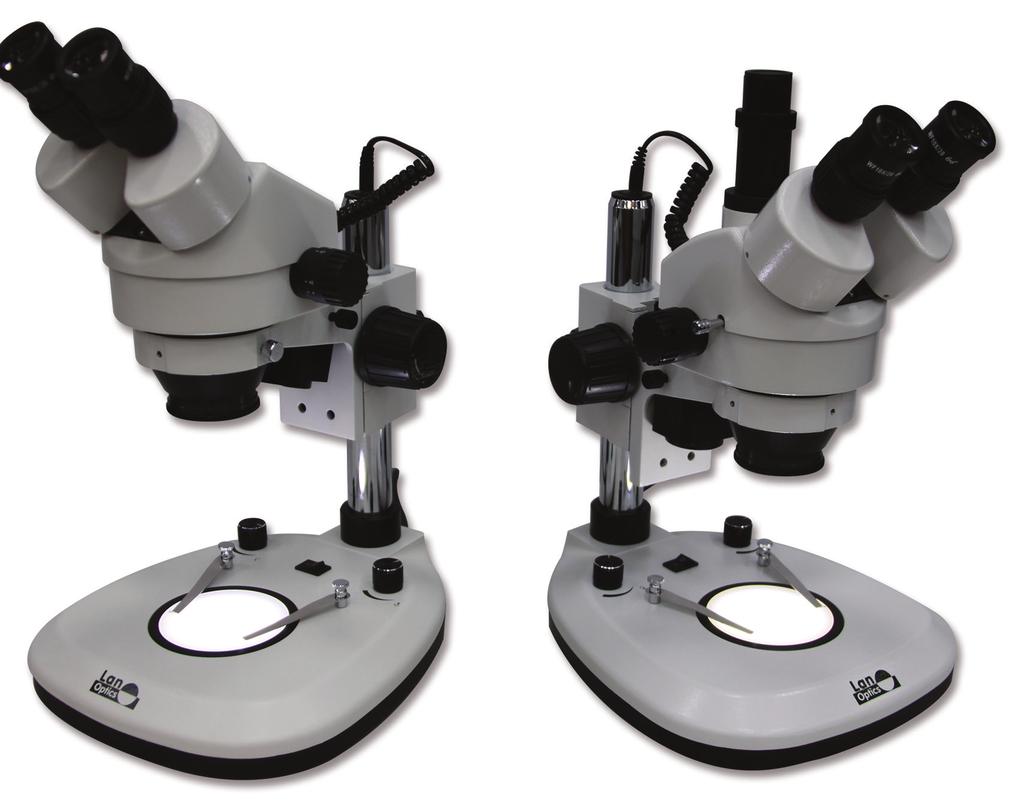 Estereomicrospios l 250N l 253N Estereomicroscopios con zoom Serie 250 Diseñados para trabajos en laboratorios de investigación, industriales y de enseñanza superior.