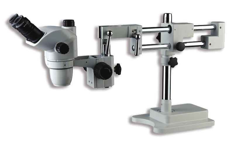 Estereomicroscopios con zoom con soporte Serie Z Estereomicroscopios con zoom Serie 250-Z Estereomicroscopios en soportes Z-1 o Z-2 que facilitan la movilidad del cabezal.
