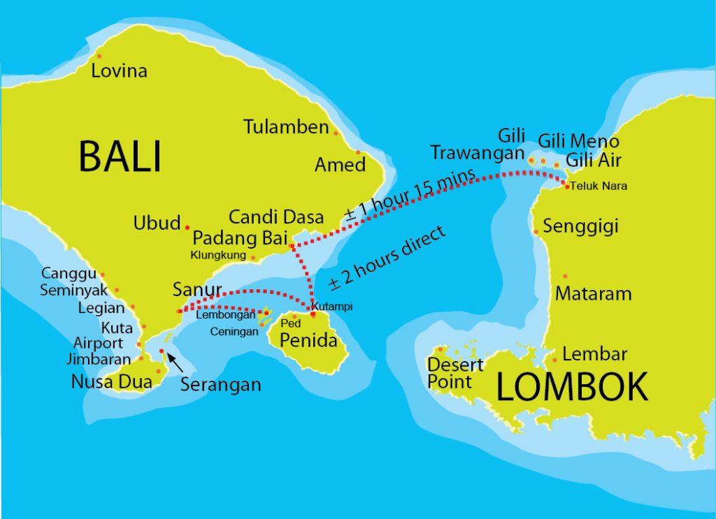 Las islas Gili son un archipiélago de tres pequeñas islas, Gili Trawangan, Gili Meno y Gili Air, situadas en la costa noroeste de Lombok, Indonesia.