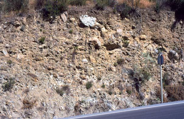 Guía Geológica de Sierra Nevada Itinerario 1 44 conglomerado de Dúdar - Pinos Genil (Mioceno)