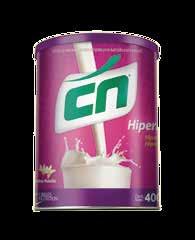 CN HIPERPLUS Suplemento nutricional completo hipercalórico e hiperproteico, con omega 3, diseñado para situaciones en las cuales los requerimientos nutricionales son mayores.