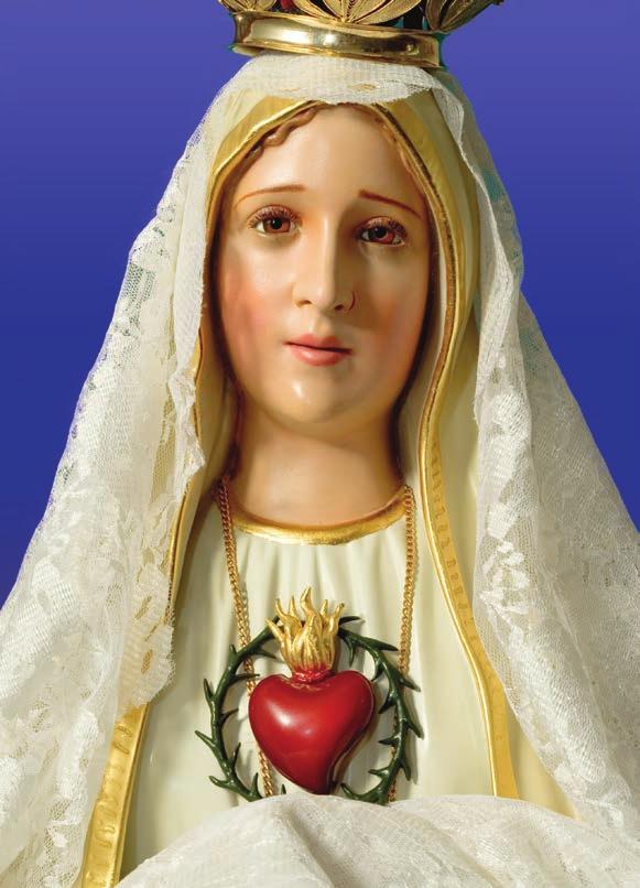 Según las descripciones de la Hermana Lucía, el semblante de la Señora era de una belleza